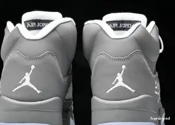 Hyperoad Grey' Jordan Retro 5 'Wolf 0702